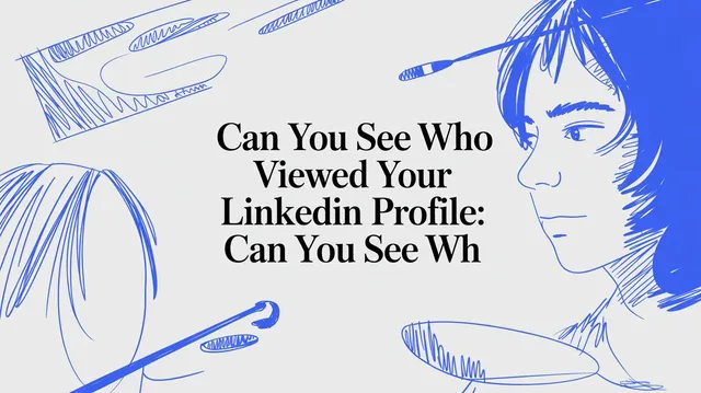 LinkedIn profile view privacy illustration comparing free and premium viewer access
