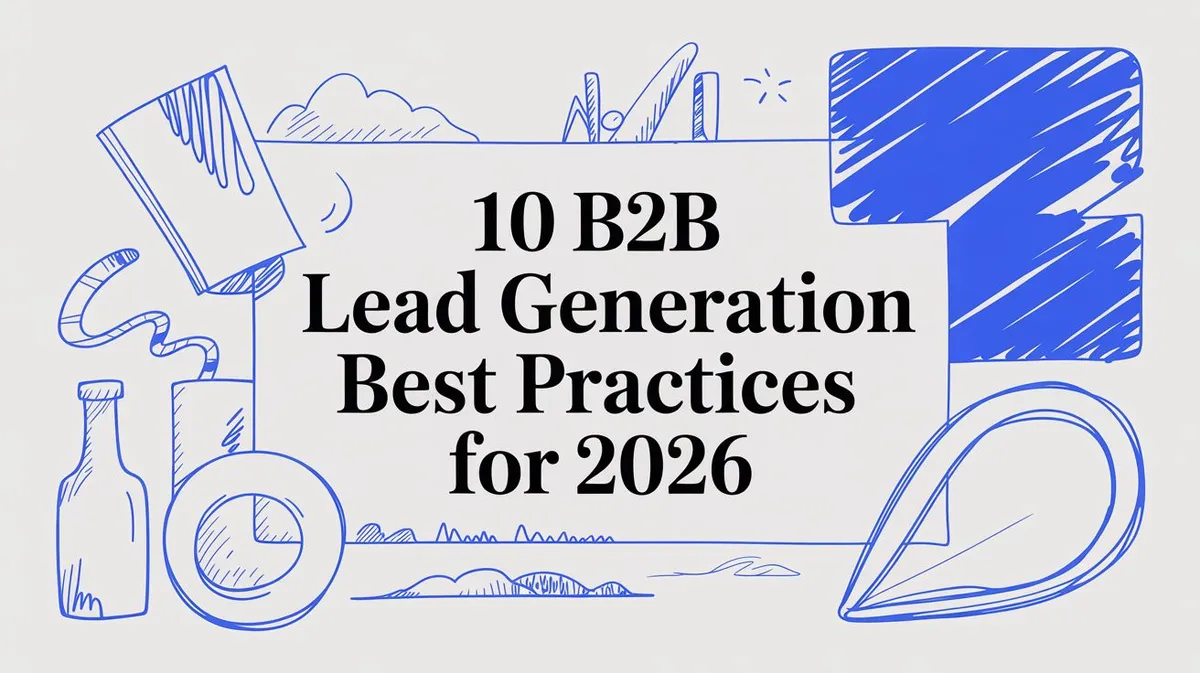 10 B2B Lead Generation Best Practices for 2026