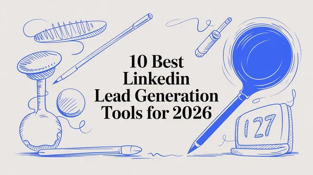LinkedIn lead generation tools dashboard comparing prospecting and outreach software
