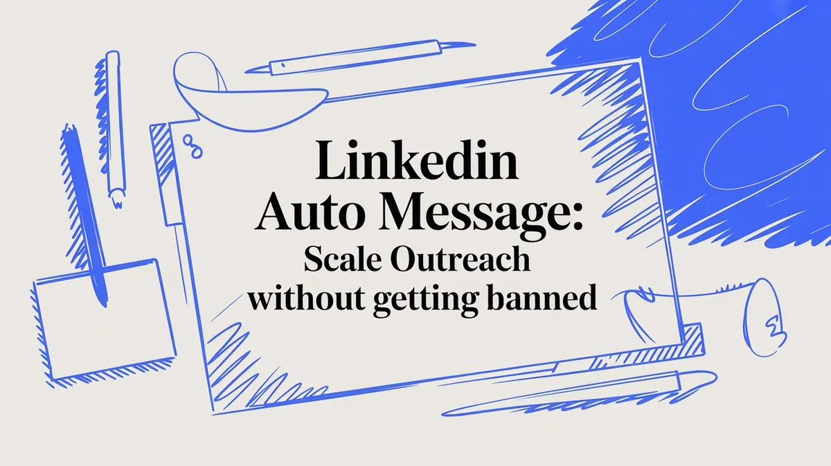 LinkedIn Auto Message: Scale Outreach Without Getting Banned